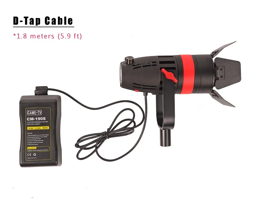 3 PCS CAME-TV Boltzen 55w Film Shooting Fresnel Fanless Focusable Video LED Lights Studio Spot Light Bi-color
