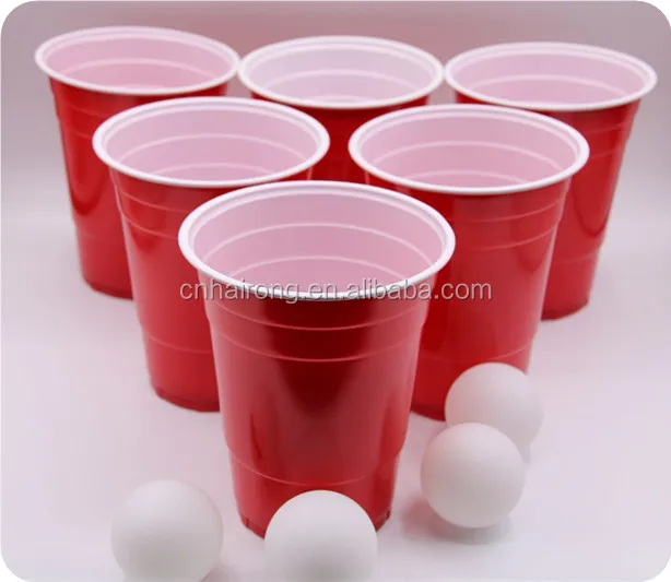 
16oz Disposable Plastic Purple Cup Party Cup 