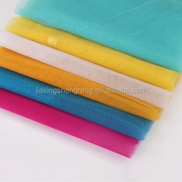 100% nylon tulle fabric/tulle fabric for tutu/ childress dress tulle fabric