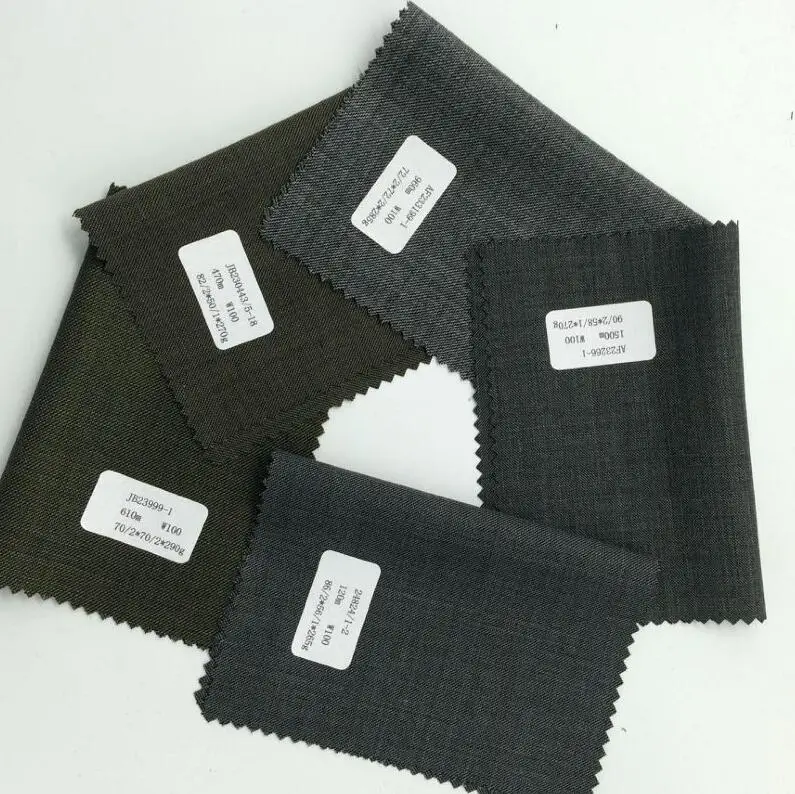 Шерстяной мешок Hopsack из шерсти для мужского костюма