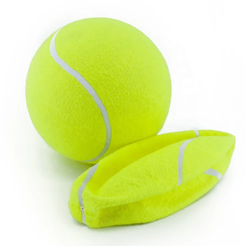 Size 9.5 inch inflatable big tennis ball