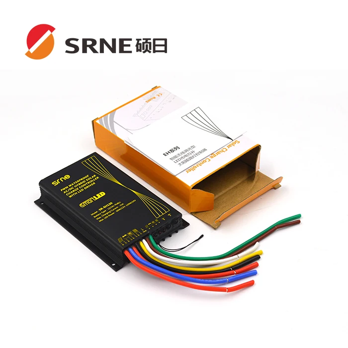 
SRNE hybrid solar charger regulator SR-EH120 IP68 design 