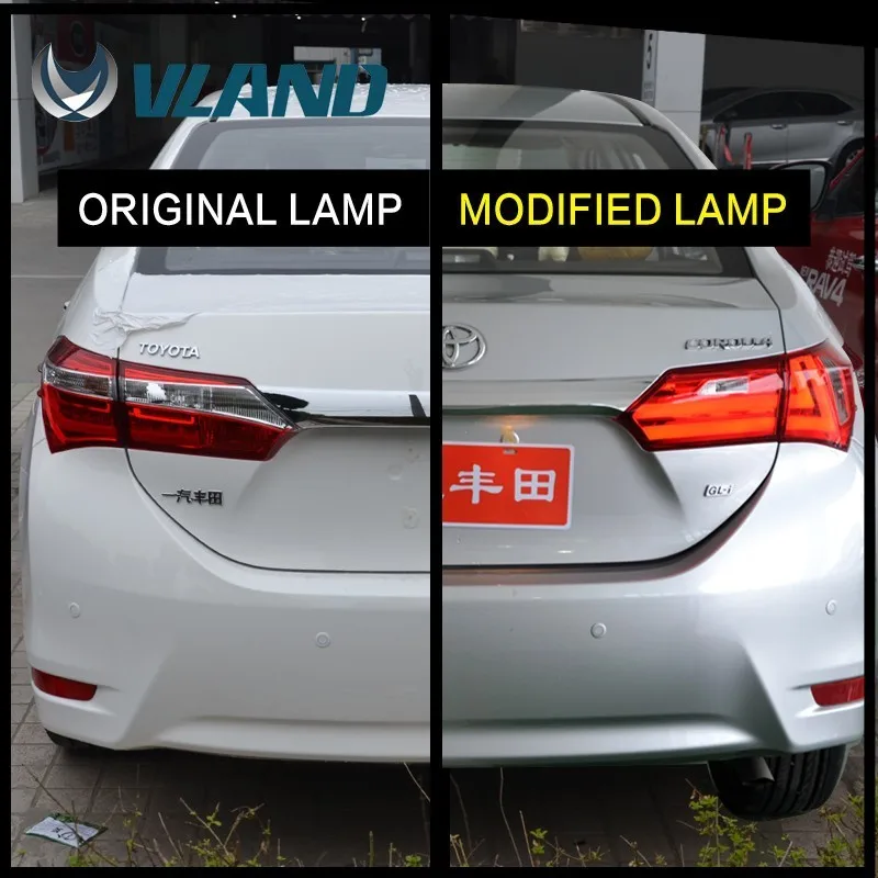 Vland LED Taillights Tail Lamp Fits /Levin/Corolla Alits(E170) 2014-UP Wholesales