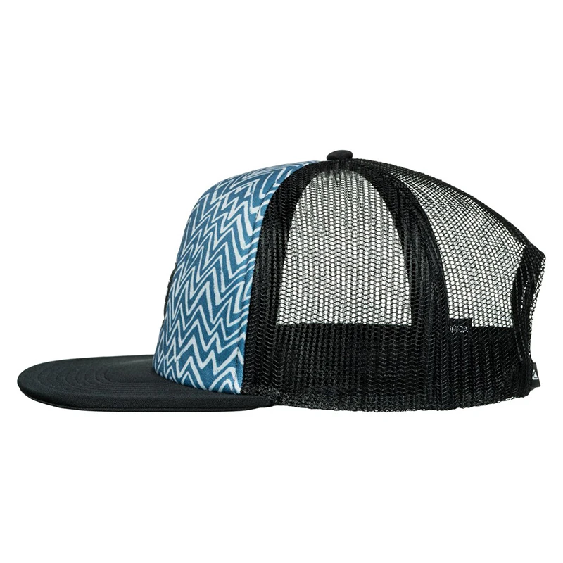 Factory Direct Selling Wholesale Custom Digital Printing Private Label Flat Brim Snapback Trucker Mesh Cap