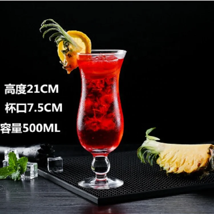 16oz 500ml hurrican cocktail recipe glasses cups wholesale
