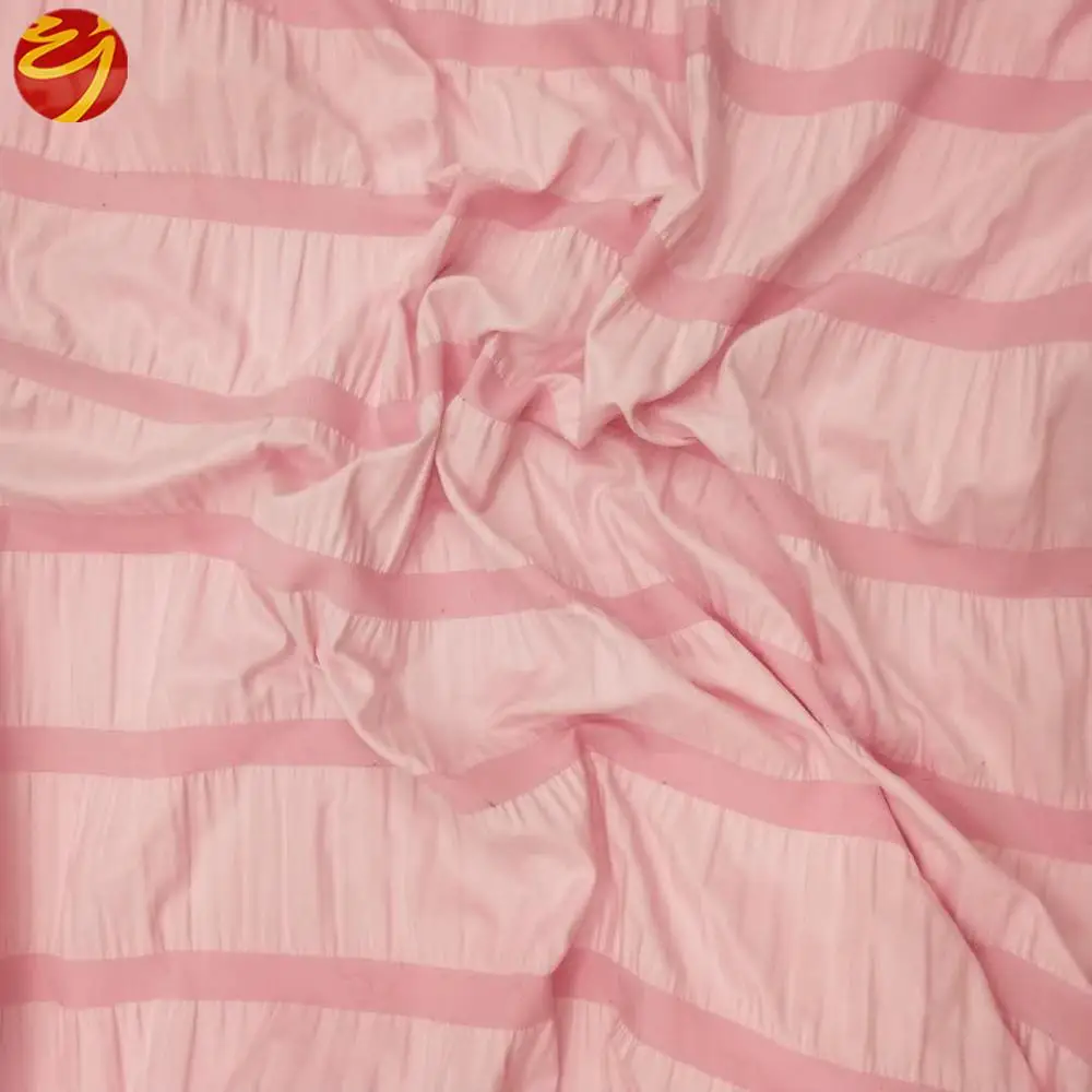 
100 polyester seersucker fabric 