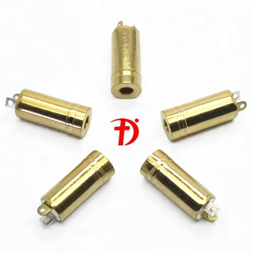 Hi-Q(high quality) 3.5mm Female Audio Jack with Gold plated ,DC Power Stereo jack