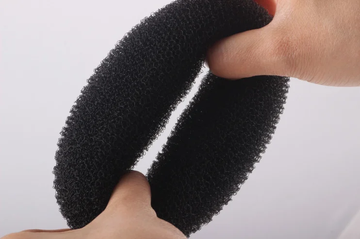 Wholesale Brown/Beige/Black Donut Ring Bun maker  Former  Shaper Styler hair extensions Hair accessories women toupee hair rope