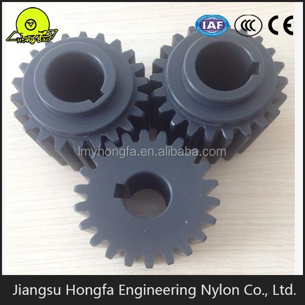 
machine components nylon bevel gear 