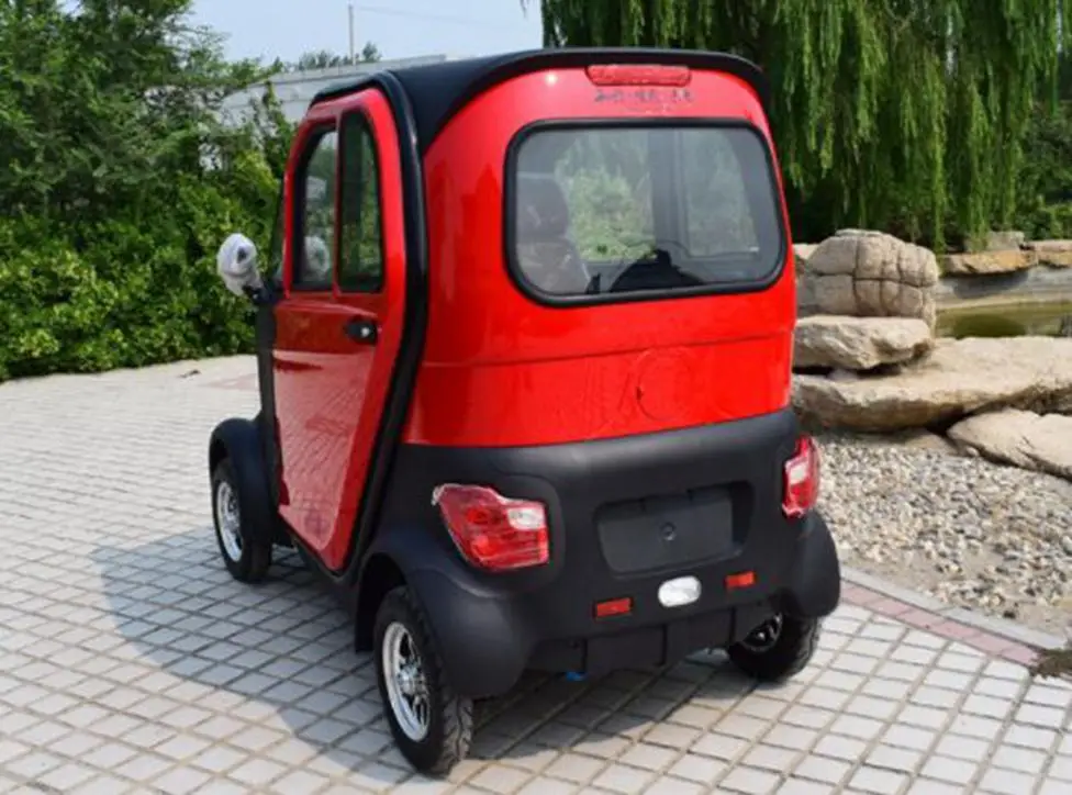 electric four-wheeled car