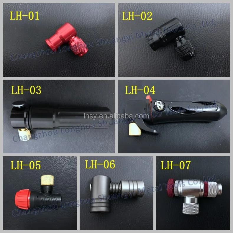 Bike CO2 Pump Cycle Tyre Tube Inflator Presta Shrader