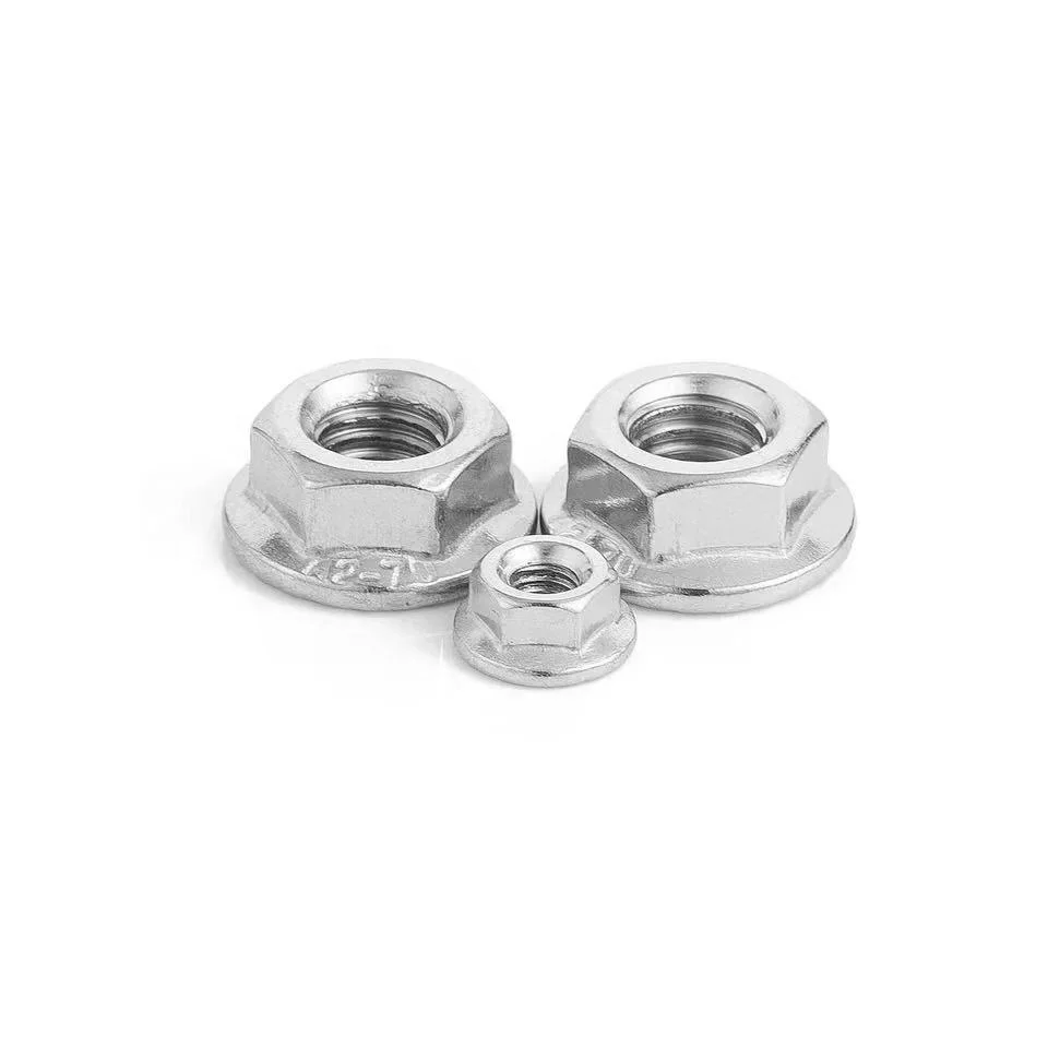 
DIN6923 Stainless Steel SS304 A2-70 Flange Nut M5 