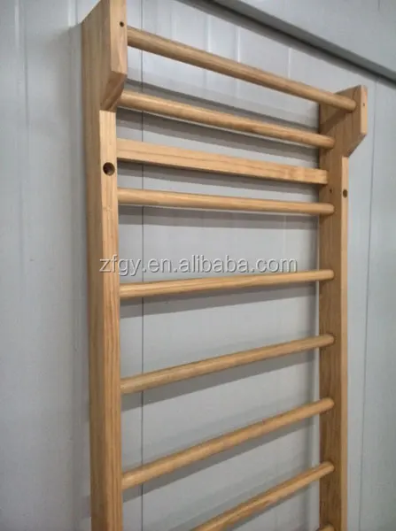 Indoor sitting room wood pine fitness exercise wood stall bar