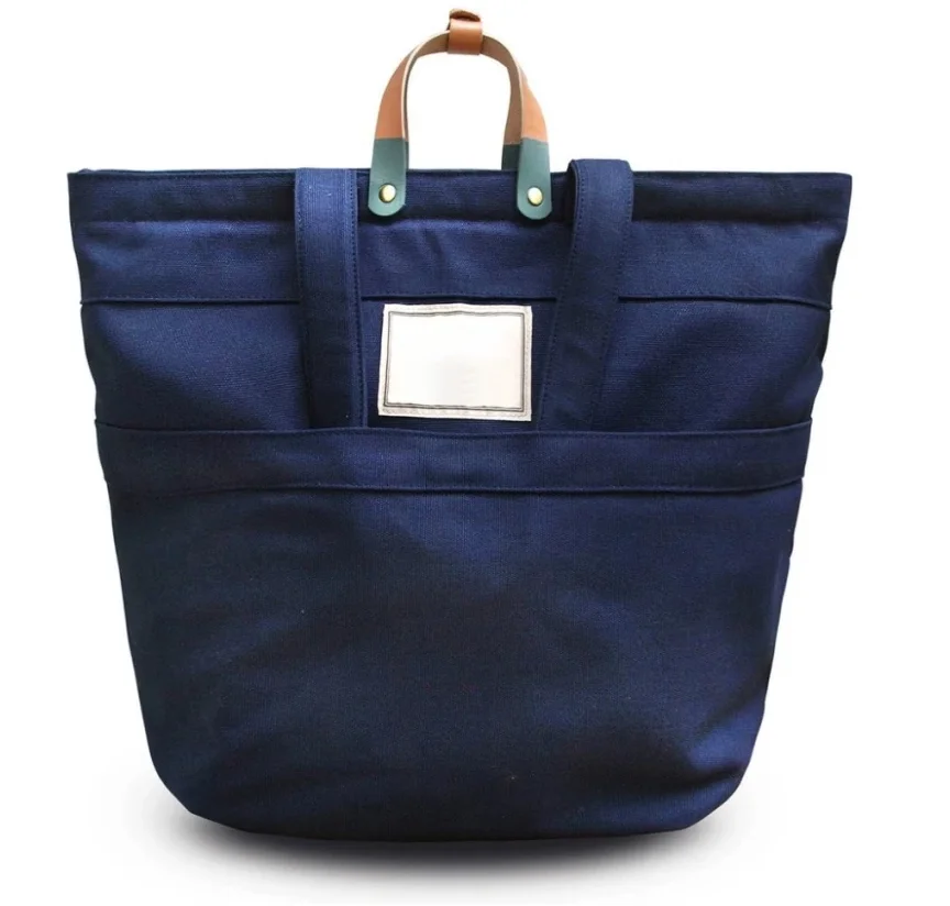 Wholesale Designer Ladies Waxed Canvas Shopping Bag Multifunction Canvas Tote Bag High Quality Canvas Backpack Bag