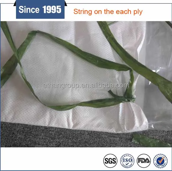 Triple layered crop storage bag consisting of two separate inner hermetic polyethylene liner bags and an outer woven polypropyle