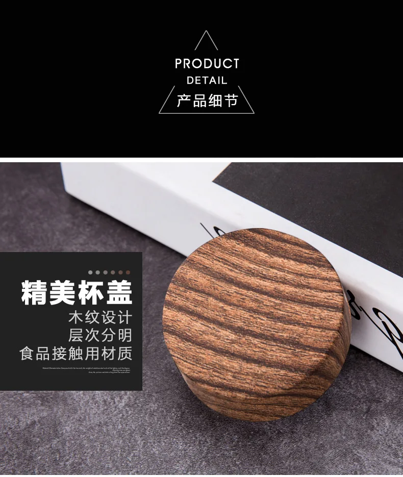 12oz Bamboo Tea Tumbler Original Bamboo Tumbler with Tea Infuser Vacuum Insulated Stainless Steel Thermos with Filter