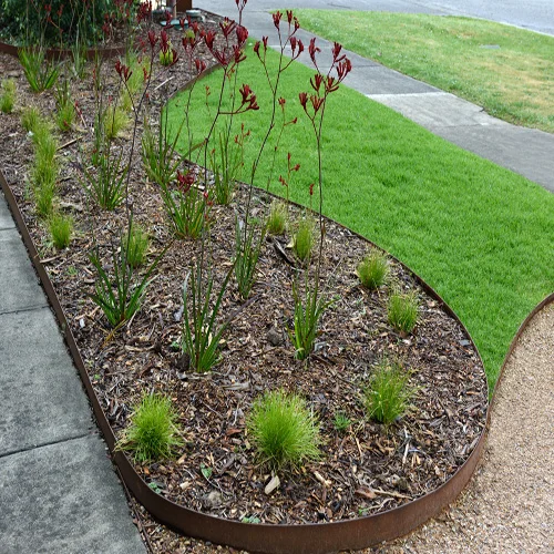 Flexible Corten Steel Garden Edging