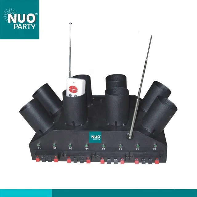 D08 8 12 cues remote wireless stage cold  fireworks ignition firing system