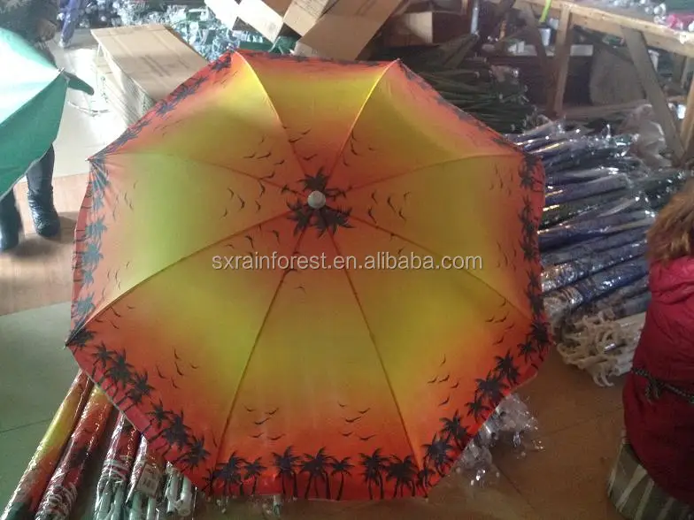 Custom beach design promotional advertising china beach umbrella