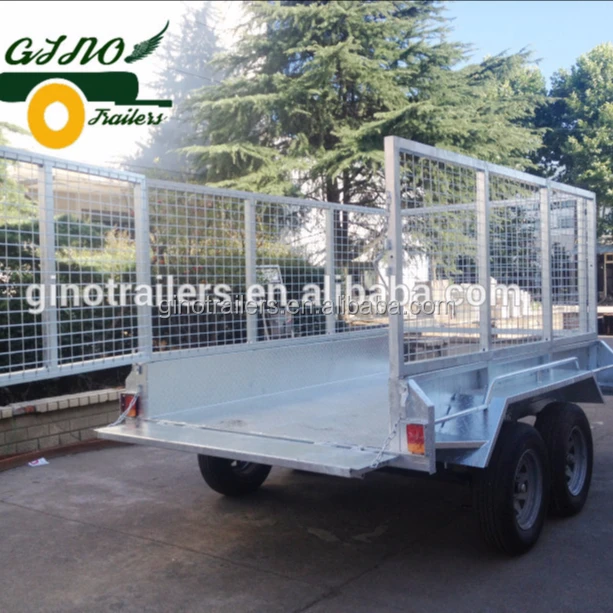 
factory direct 4x4 utility trailer with disassemble cage for sale 