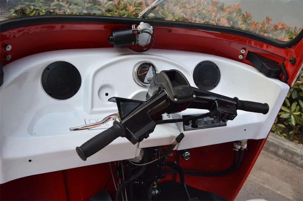 China Hot sale Tuk Tuk original factory gasoline 3 wheel passenger tricycle and spare parts for sale