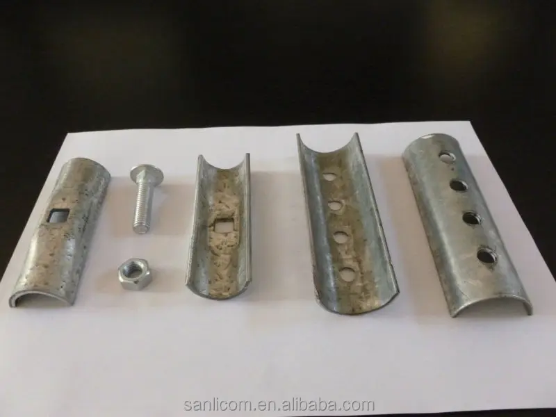 Greenhouse structure connecting clamps