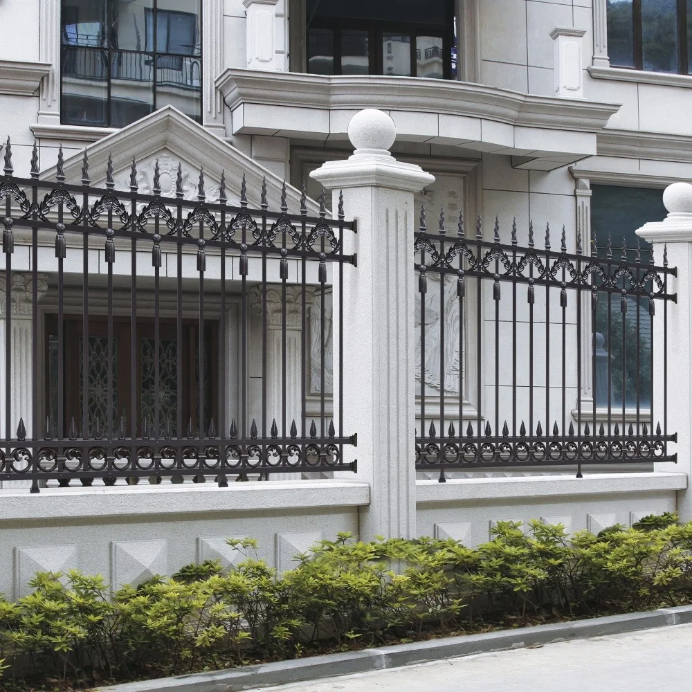 Europe hot sales aluminum outdoor decorative garden fence