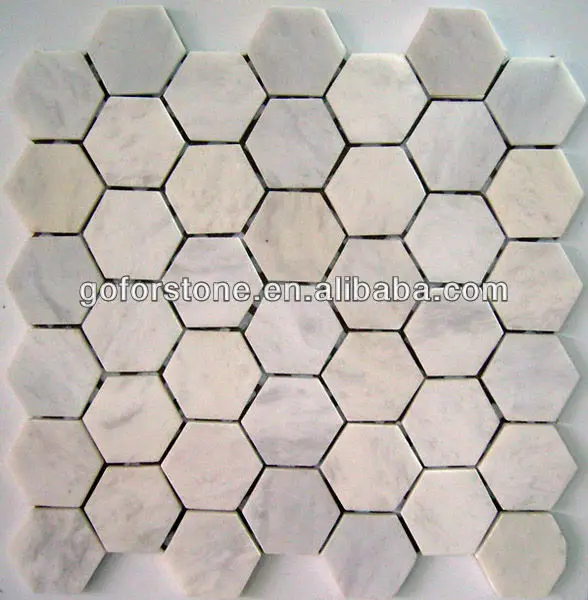 Rhombus mosaic floor tile