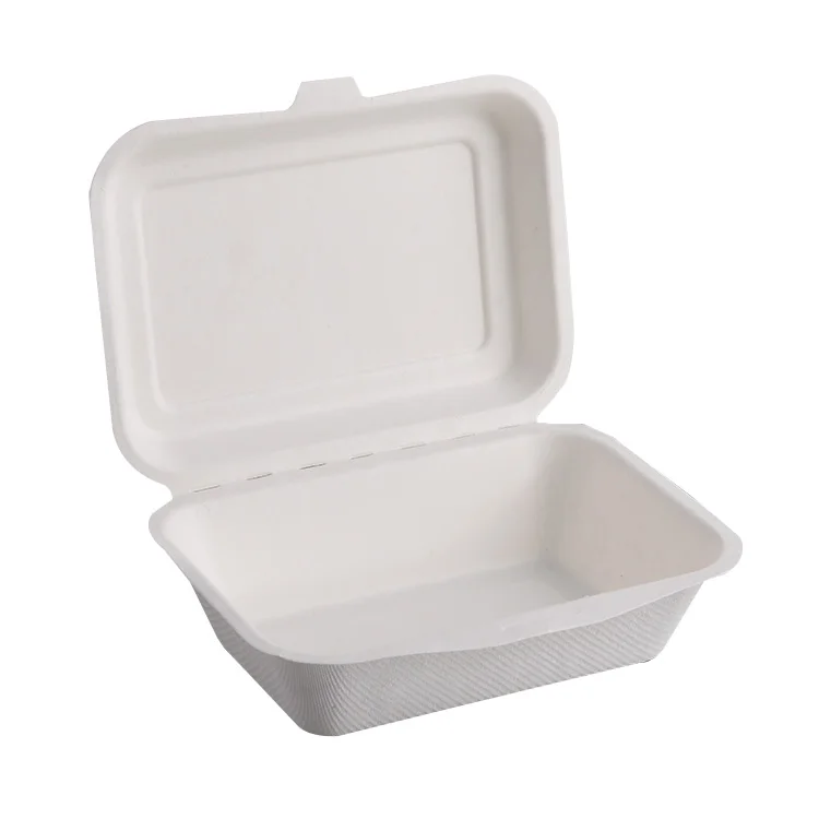 Compartment Biodegradable Disposable Microwave Fast Food Container