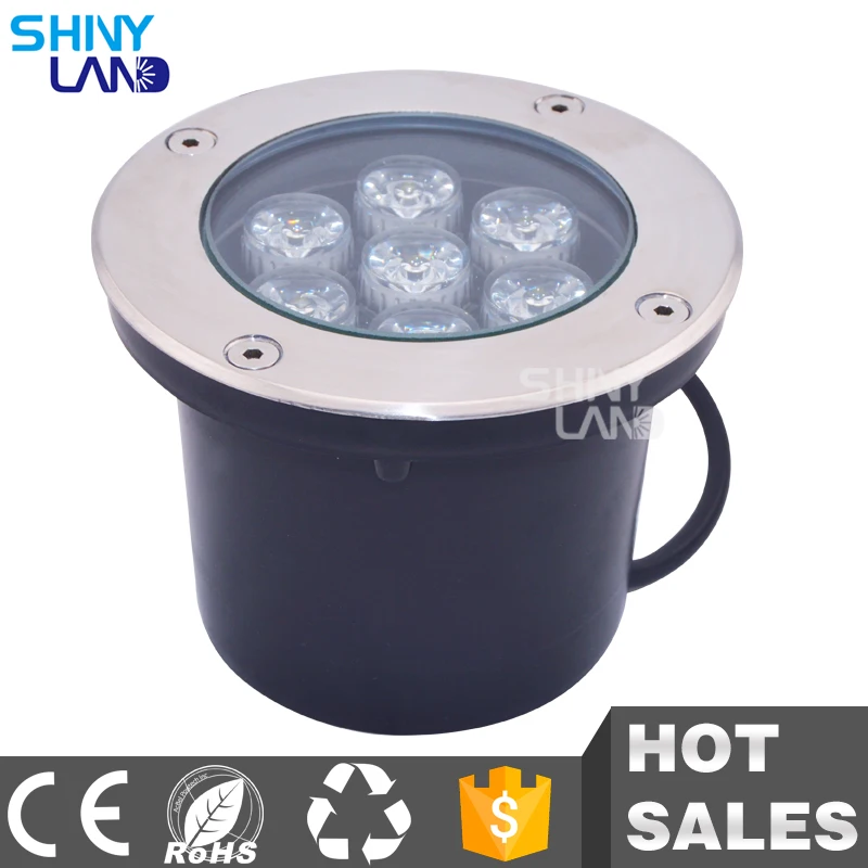 7 Вт ВЕЛ подземный свет, 12 В наружного освещения ландшафта