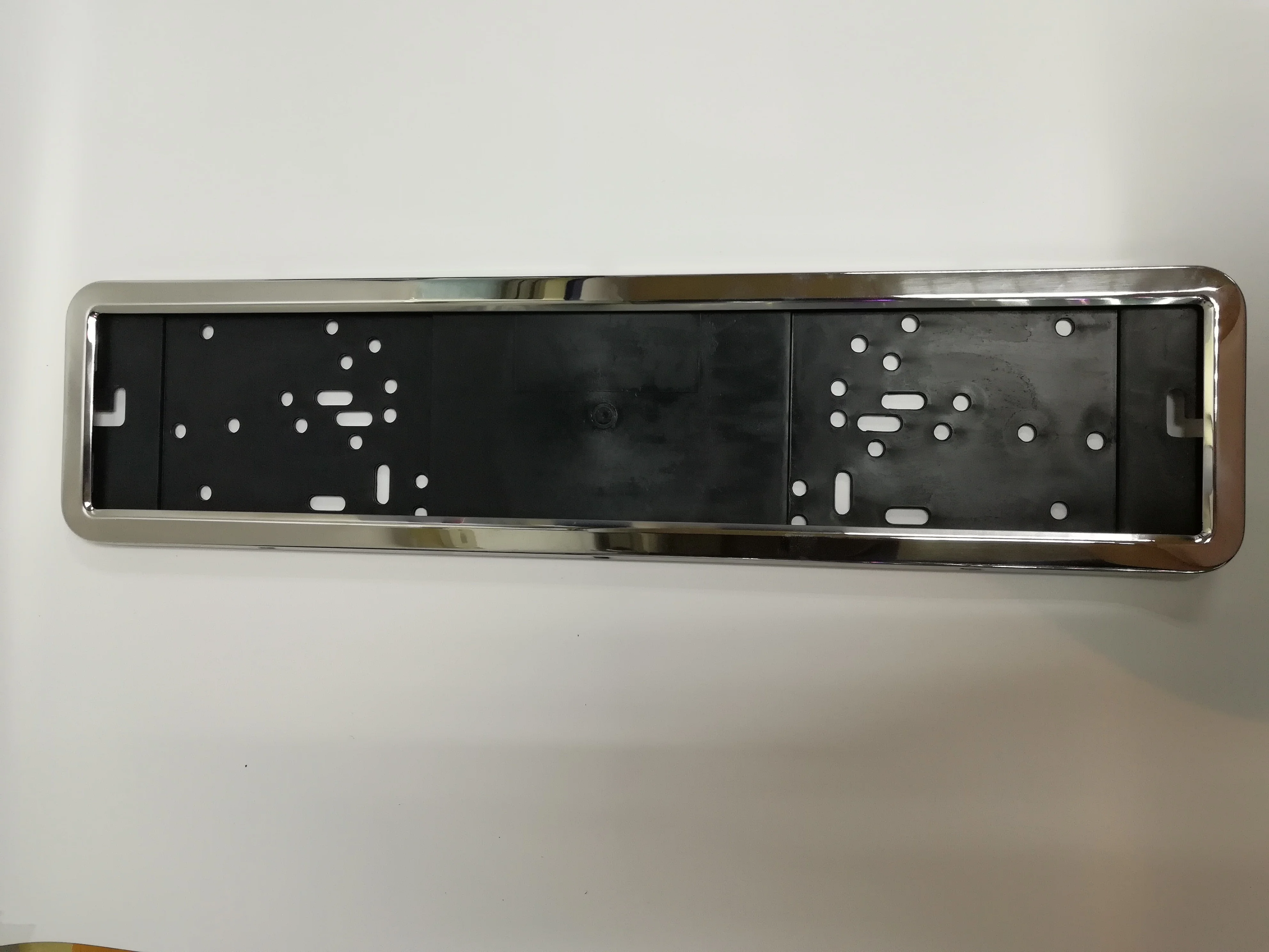 car accessory 520*109 universal  European style stainless steel front license plate frame, license plate holder