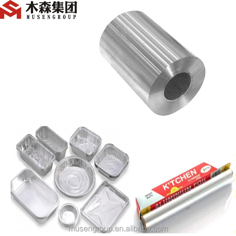 8011 3003 3004 Disposable Aluminum Foil For Fastfood Take away  Dishes