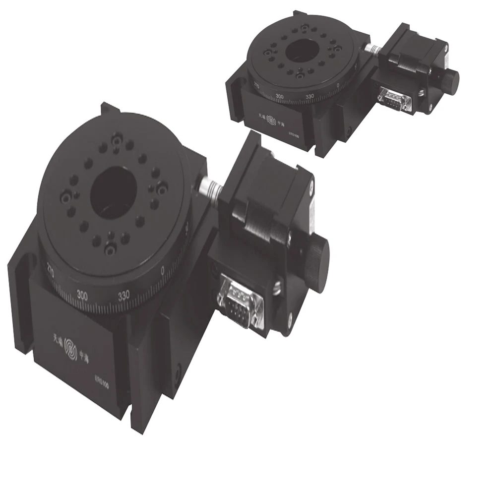Precision piezoelectric motor rotative rotating table motorized turntable electric rotation stage motorized rotation stage