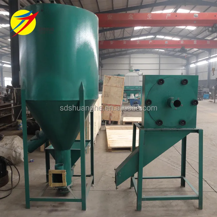 vertical poultry feed mixing machine, layer chicken feed mash mixer
