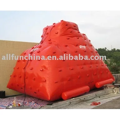 
inflatable floating iceberg inflatable water mountain water park toys custom logo size colors 