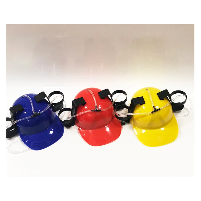 
PTV-032 Plastic 4 normal 4 colors beer drinking straw hat 