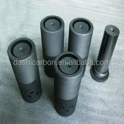 custom copper/aluminum products graphite nozzle mould used by high density, high purity material