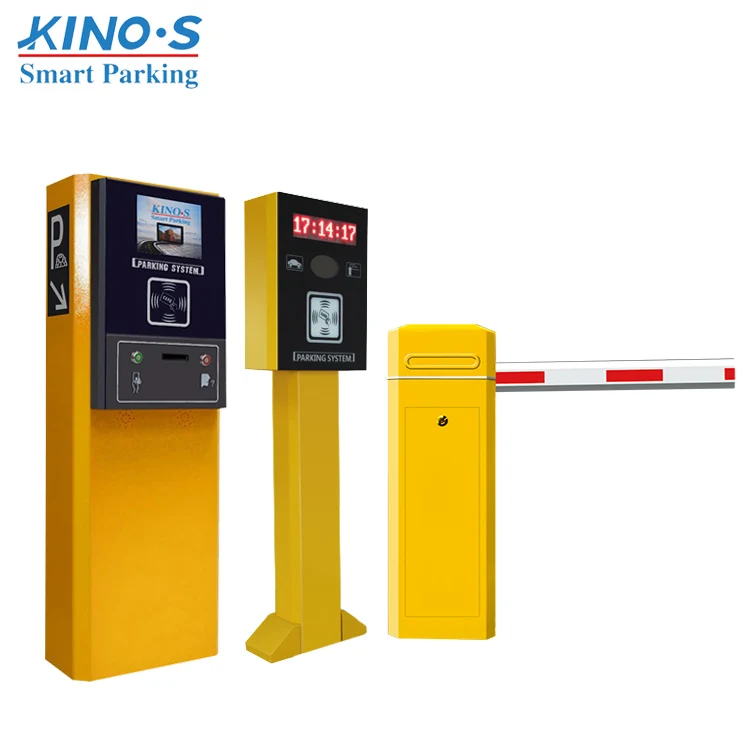 A3 Steel Parking Toll Gate Barrier System