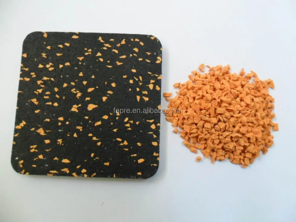 Gym Fitness revetements de sol en caoutchouc EPDM for gym places 5mm