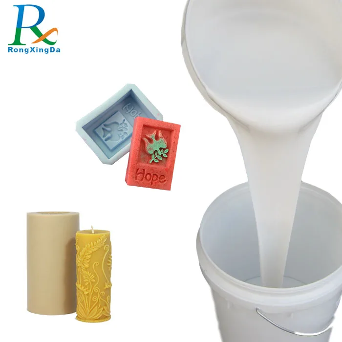 Силиконовая Резина производитель RTV-2 Жидкая силиконовая резина для изготовления свечей