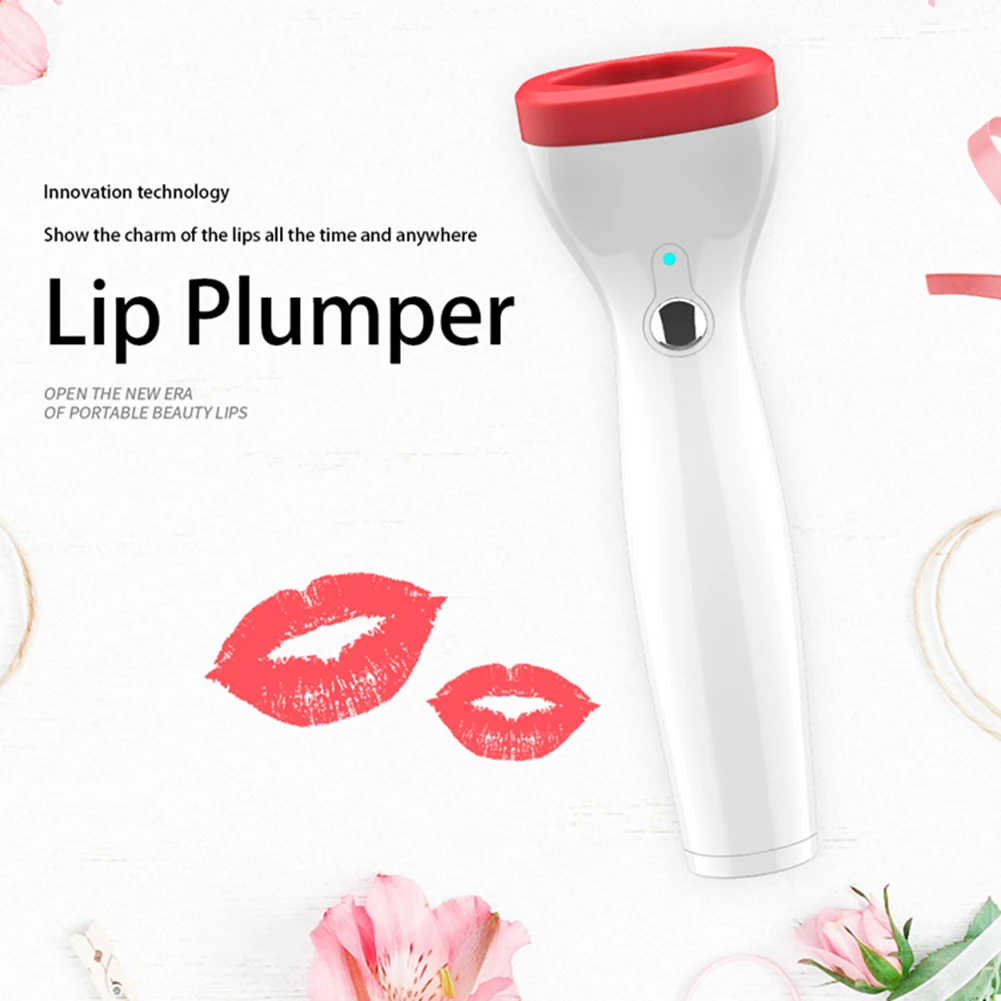 Private Label Silicone Electric Vibrating Lip Plumper Device Enhancer In  Lip Plumper Tool lip plumper device enhancer