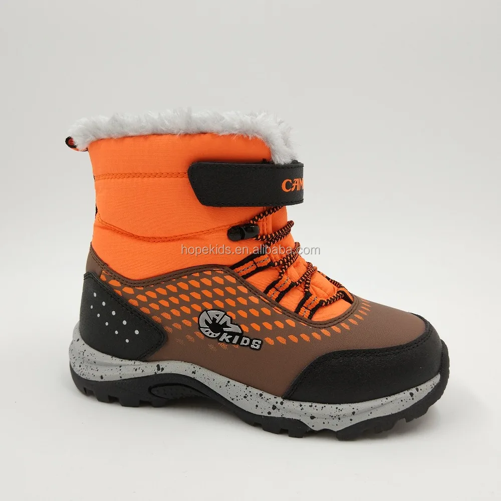 non-slip kids snow boots
