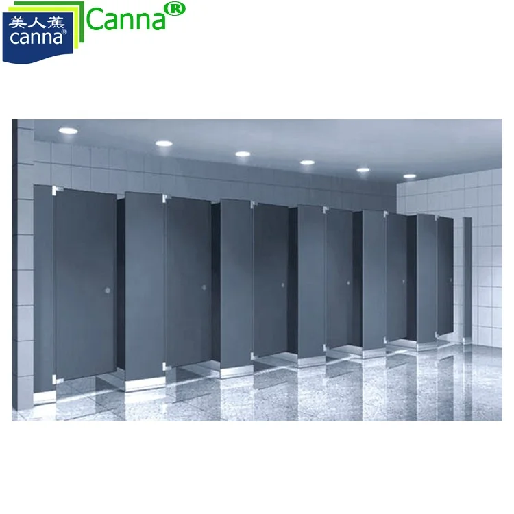 12/13/18/19mm Phenolic Toilet Cubicle  with Skirting