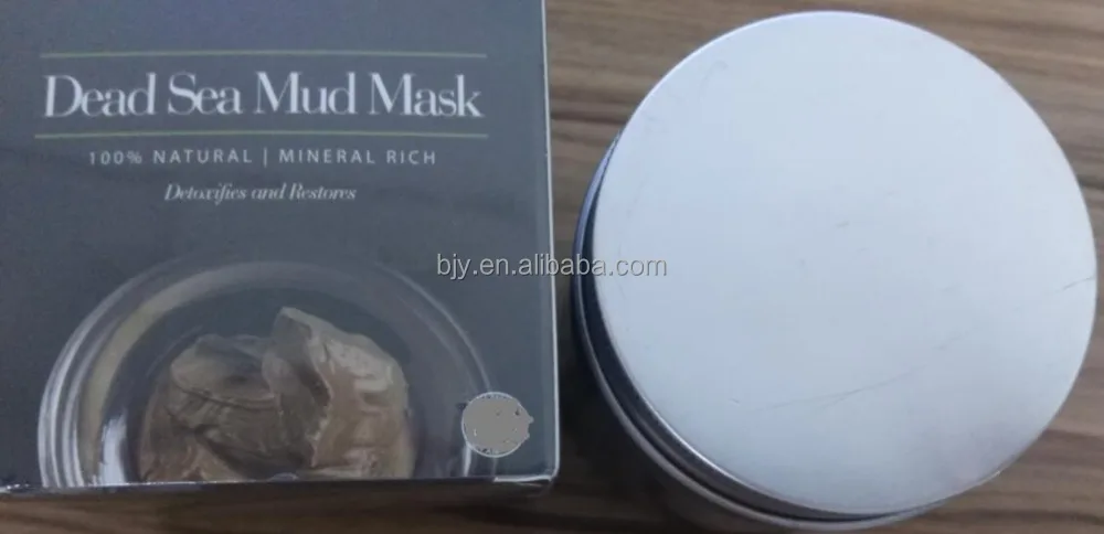 China Dead Sea Mud Facial Mask For Skin Black Mask Treatment Private Label
