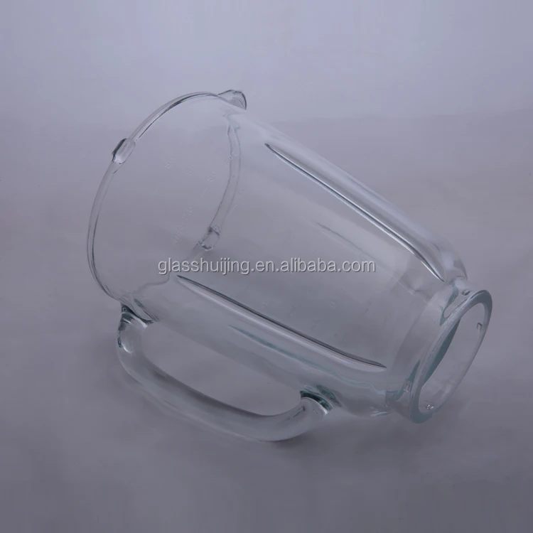 A16-1 vasos de vidrio 1.5 liter cheap clear national 176 1.5 Liter blender spare parts replacement glass jug / jar