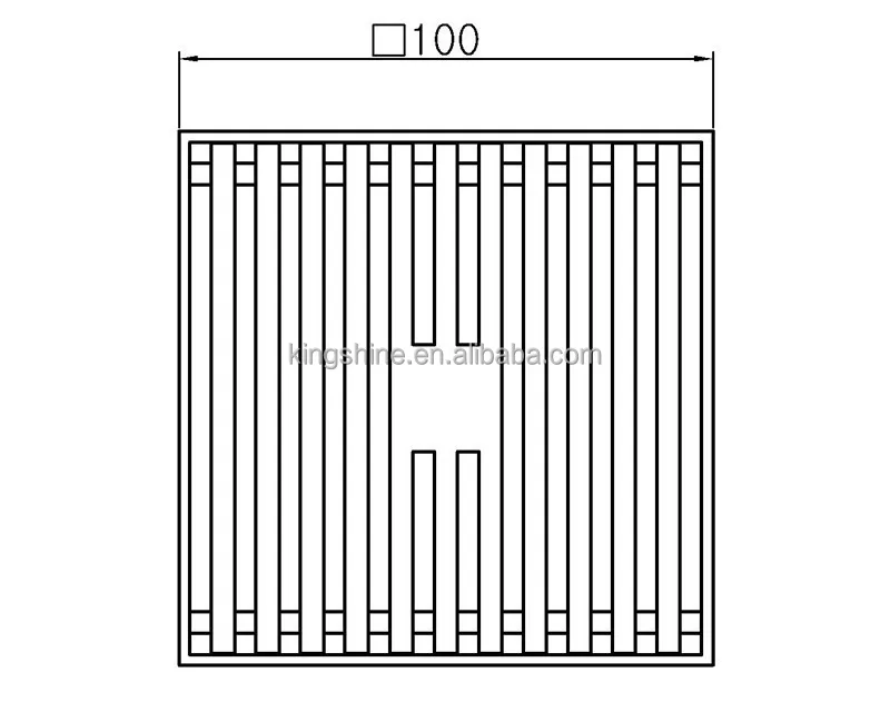 100 мм Слив для напольной душевой кабины