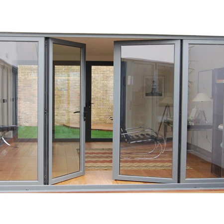 Bullet proof design security casement aluminum door