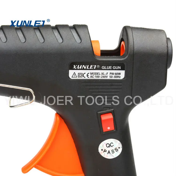 
XL-F60 60w black typical hot melt glue gun 