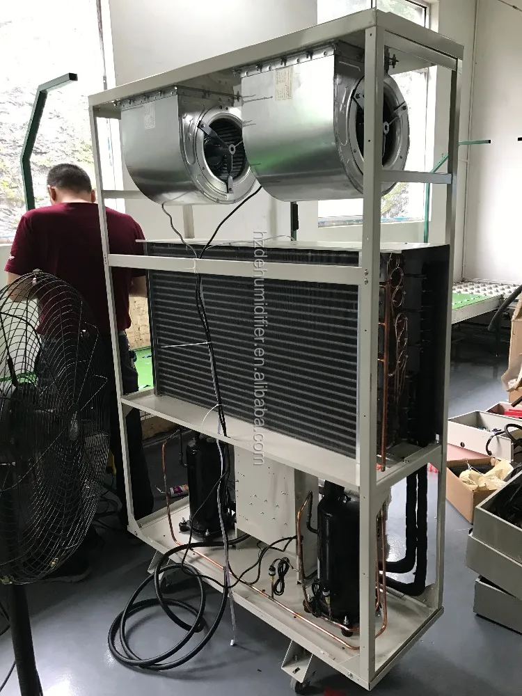 Air dehumidifier 220V 60HZ three phase 380L/D R410a brand new compressor