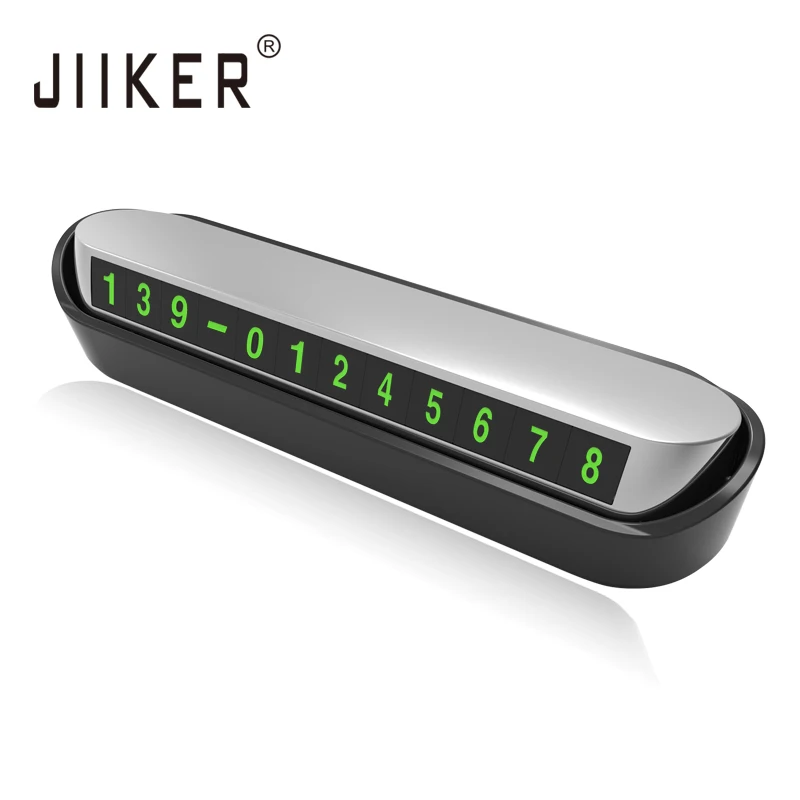 Adhesive And Waterproof Temporary Car Parking Card Auto Interior Accessories Phone Number Card